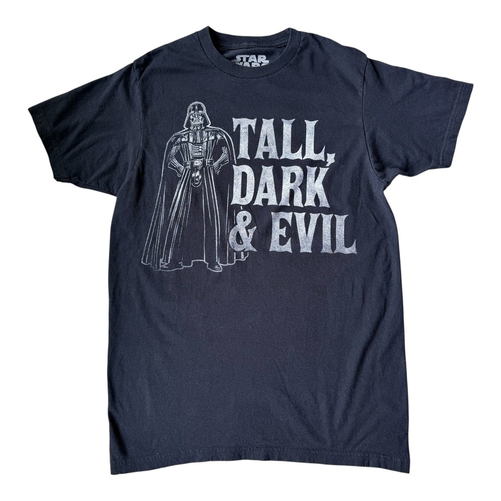 Star Wars Darth Vader Tall Dark Evil‎ Graphic Tee Mens Medium Disney